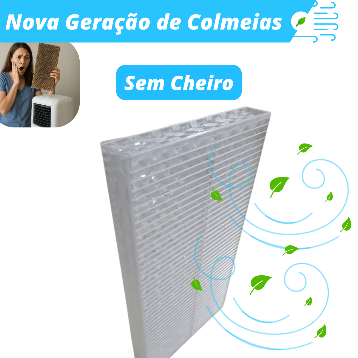 Divulgação Colmeia Plástica para Climatizador - 3D Super Tech - 3